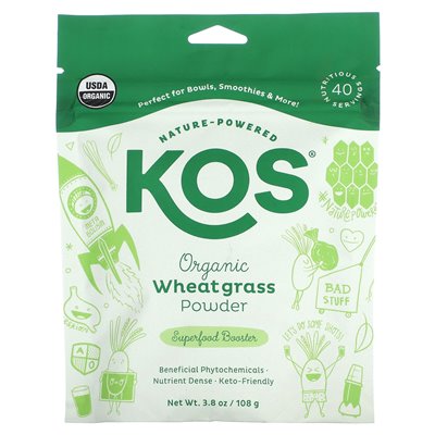KO, Bio-Weizengras, 3,8 oz (108 g)