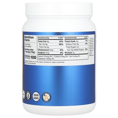 Nutricost, Organic Coconut Milk Powder, Unsweetened, 1 lb (454 g)