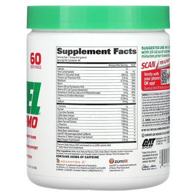 GAT, Jetfuel®, Thermo, Fat Burner, Watermelon, 13.5 oz (384 g)