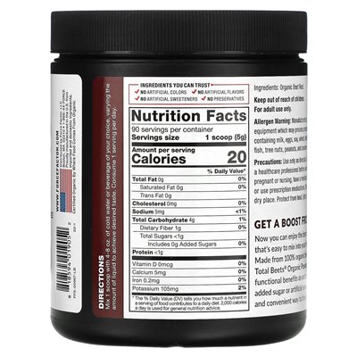 Strength Factor, Total Beet®, Bio-Rübenpulver, 15,9 oz (450 g)