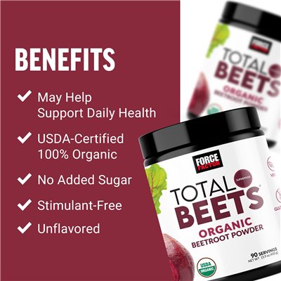 Strength Factor, Total Beet®, Organic Beet Powder, 15.9 oz (450 g)