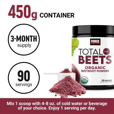 Strength Factor, Total Beet®, Organic Beet Powder, 15.9 oz (450 g)