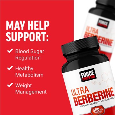 Współczynnik siły, ultra berberyna, wzór glukozy i metabolizmu, 500 mg, 60 kapsułek warzywnych (250 mg na kapsułkę) Współczynnik siły, ultra berberyna, wzór glukozy i metabolizmu, 500 mg, 60 kapsułek warzywnych (250 mg na kapsułkę)