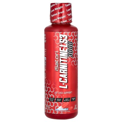 Isatori, L-carnityna LS3 3000, bombsicle, 16 fl Oz (473 ml)