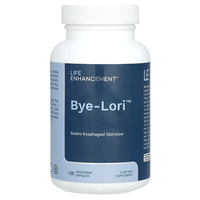 Life Enhancement, Bye-Lori, 120 Wegetariańskich Kapsułek Life Enhancement, Bye-Lori, 120 Wegetariańskich Kapsułek