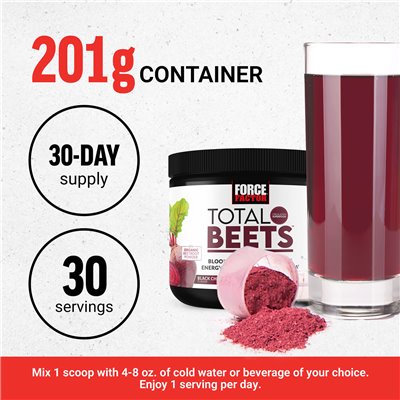Force Factor, Total Beets™, Original Drink Powder, Black Cherry, 7.1 oz (201 g)