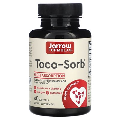 Formuły jarrow, toco-sorb, 60 softgels Formuły jarrow, toco-sorb, 60 softgels