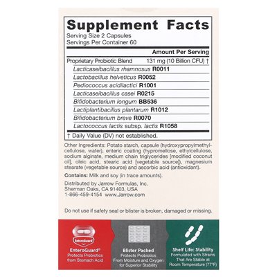 Jarrow Formulas, Jarro-Dophilus EPS, 10 Milliarden, 120 pflanzliche Kapseln (5 Milliarden pro Kapsel) Jarrow Formulas, Jarro-Dophilus EPS, 10 Milliarden, 120 pflanzliche Kapseln (5 Milliarden pro Kapsel)