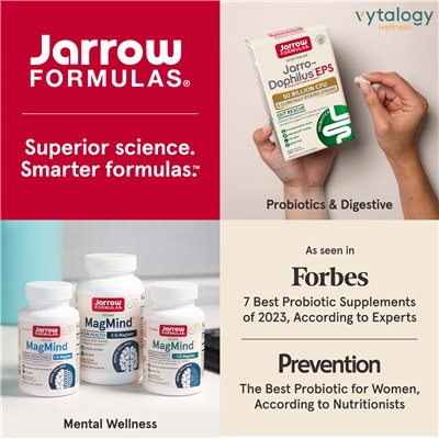 Jarrow Formulas, Jarro-Dophilus EPS, 10 Milliarden, 120 pflanzliche Kapseln (5 Milliarden pro Kapsel) Jarrow Formulas, Jarro-Dophilus EPS, 10 Milliarden, 120 pflanzliche Kapseln (5 Milliarden pro Kapsel)