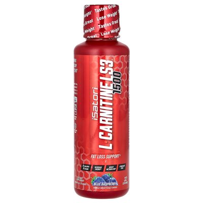 Isatori, L-carnitine LS3 1500, Blue Malin, 16 fl oz (480 ml)