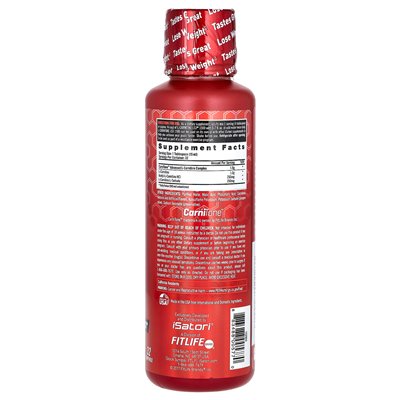 Isatori, L-carnitine LS3 1500, Blue Malin, 16 fl oz (480 ml)