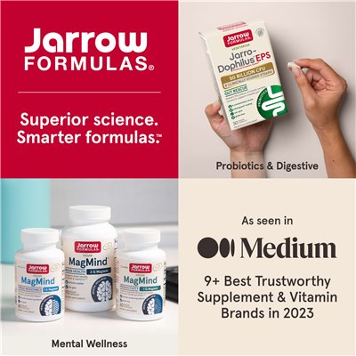 Jarrow Formula, Vegan Magazine, Brain, 90 vegetarische Kapseln
