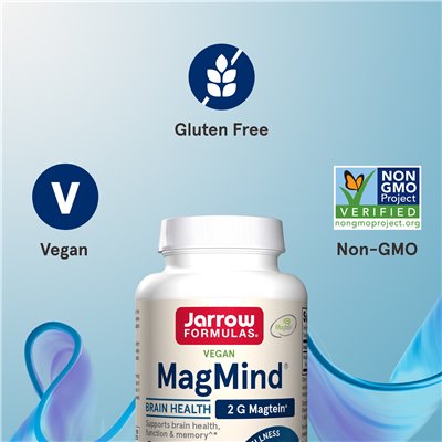 Jarrow Formula, Vegan Magazine, Brain, 90 vegetarische Kapseln
