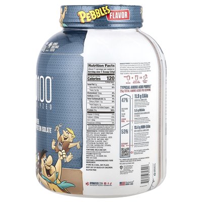 Dymatize, ISO100 Hydrolyzowane, 100% Whey Protein Izolat, Czekoladowe Osły, 5 funtów (2,3 kg) Dymatize, ISO100 Hydrolyzowane, 100% Whey Protein Izolat, Czekoladowe Osły, 5 funtów (2,3 kg)