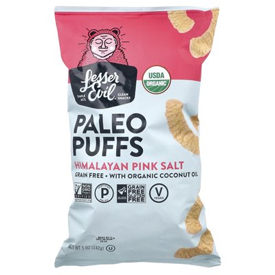 LesseRevil, paleo puffs, himalayan pink salt, 5 oz (142 g)