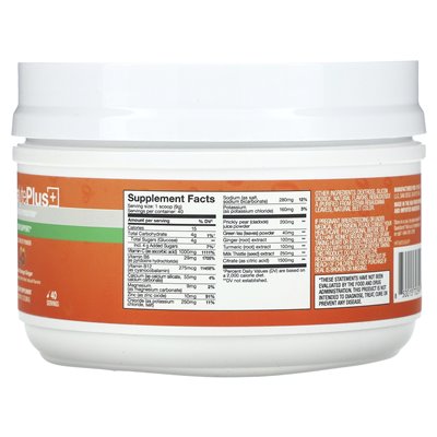 Hydralyte, Hydralyte Plus+, Advanced Hydration, Blood Orange Ginger, 12.7 oz (360 g) Hydralyte, Hydralyte Plus+, Advanced Hydration, Blood Orange Ginger, 12.7 oz (360 g)