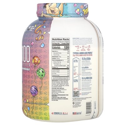Dymatize, ISO100® Hydrolized, 100% izolat białka serwatki, kamyki ciasta urodzinowego, 5 funtów (2,3 kg)