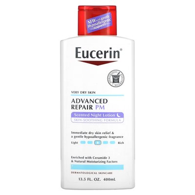Eucerin Advanced Repair Balm PM Fragrant Night 13.5 fl oz (400 ml)