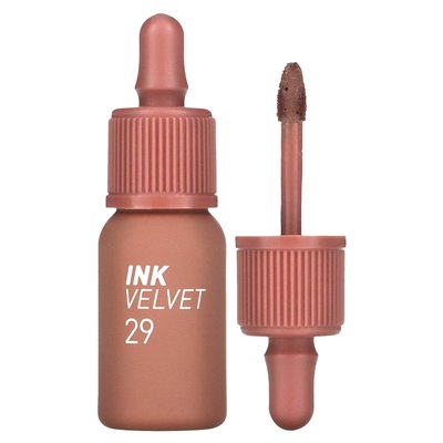 Peripera, atrament Velvet Lip Tint, 29 kakao nago, 0,14 uncji (4 g)