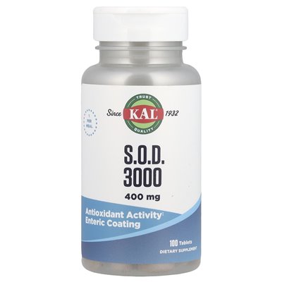 Kal, S.O.D.3000, 400 mg, 100 tabletek