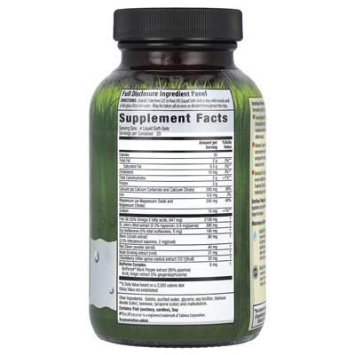 Irwin Naturals, Estropause®, wsparcie menopauzy, 80 płynnych miękkich żelazów Irwin Naturals, Estropause®, wsparcie menopauzy, 80 płynnych miękkich żelazów