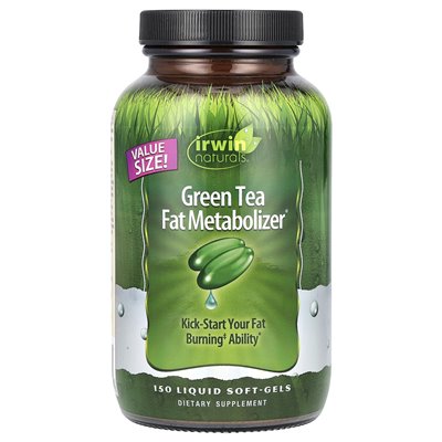 Irwin Naturals, Green Tea Metabolizer®, 150 flüssige Softgelkapseln Irwin Naturals, Green Tea Metabolizer®, 150 flüssige Softgelkapseln