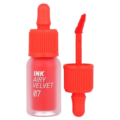 Peripera, Airy Velvet Lip Tint, 07 Heart Grapefruit, 0.14 oz (4 g)