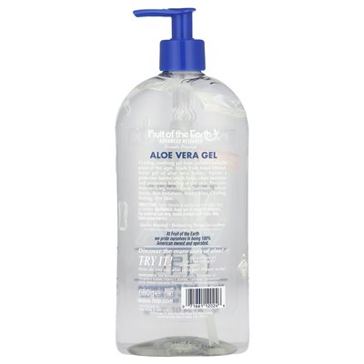 Fruit of the Earth, Aloe Vera Gel, 24 uncje (680 g)