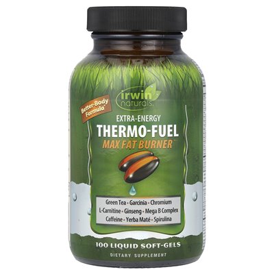 Irwin Naturals, Max Fat Burner™ Non-Glute Thermo-Fuel, 100 % flüssig, weich, nass