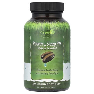 Irwin Naturals, Power To Sleep PM®, 60 Liquid Soft Irons
