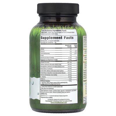 Irwin Naturals, Power To Sleep PM®, 60 płynnych miękkich żelazów Irwin Naturals, Power To Sleep PM®, 60 płynnych miękkich żelazów