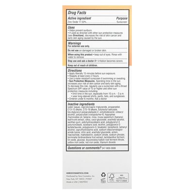 Hero Cosmetics, Tarcza Siły, Superbeam Filtr Przeciwsłoneczny, SPF 30, 50 ml Hero Cosmetics, Tarcza Siły, Superbeam Filtr Przeciwsłoneczny, SPF 30, 50 ml