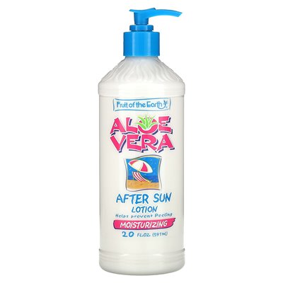 Fruit of the Earth, Aloe Vera, After Sun Bals, 20 fl oz (591 ml)