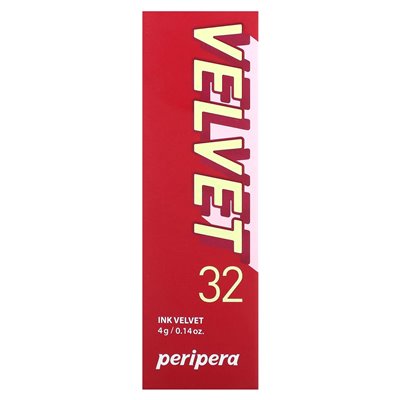 Peripera, Velvet Lip Ink, 32 Fuchsia Red, 4 g (0,14 oz.)