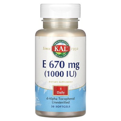 Kal, E, 670 mg (1000 IU), 30 miękkich