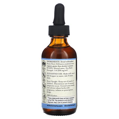 Eclectic Herb, Stone Root Extract, 250 mg, 2 fl oz (60 ml)