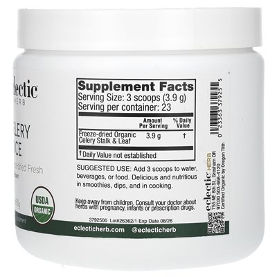 Eclectic Herb Selleriesaft 3,2 oz (90 g)