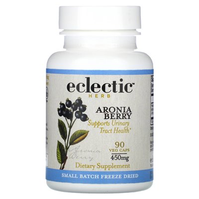 Eclectic Herbs, Freeze Dried Aronia Berry, 450mg, 90 veg (225mg per capsule)