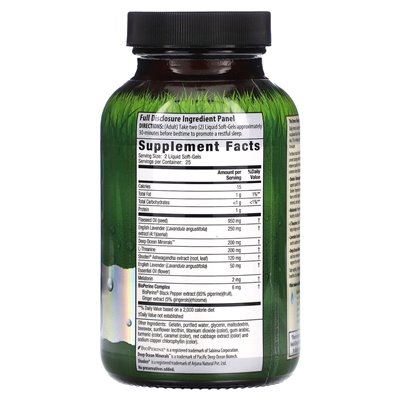 Irwin Naturals, Schlafstress PM, 50 flüssige weiche Eisen