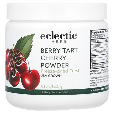 Eclectic Herb, Beeren-Sauerkirschpulver, 5,1 oz (144 g)