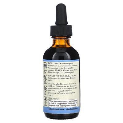 Eclectic Herb, Herzgespann-Extrakt, 500 mg, 2 Fl Oz (60 ml)