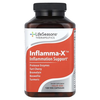 Lifeseasons, Inflamma-X ™, 120 warzyw kapsułek