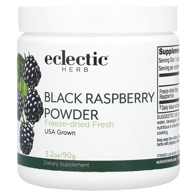 Eclectic Herb, Schwarzes Himbeerpulver, 3,2 oz (90 g)