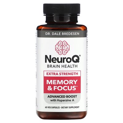 LifeSeasons, NeuroQ Brain Health, Memory & Focus, Extra Strength, 60 Veg Capsules LifeSeasons, NeuroQ Brain Health, Memory & Focus, Extra Strength, 60 Veg Capsules