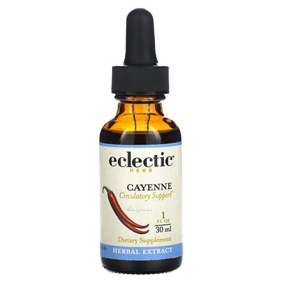 Eclectic Herb, Cayenne-Extrakt, 250 mg, 1 fl oz (30 ml)