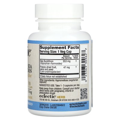 Eclectic Herb, gefriergetrocknet, Meereskräuter, 400 mg, 90 Gemüsekapseln