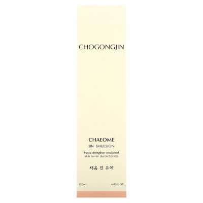 Missha, Chogongjin, Chaeome Jin Emulsion, 4,05 Fl Oz (120 ml) Missha, Chogongjin, Chaeome Jin Emulsion, 4,05 Fl Oz (120 ml)