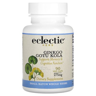Eclectic Herb, Ginkgo Gotu Kola, 275 mg, 90 Gemüse