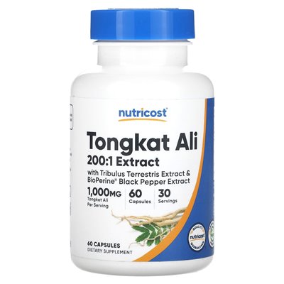 Nutricost, Tongkat Ali, 60 kapsułek