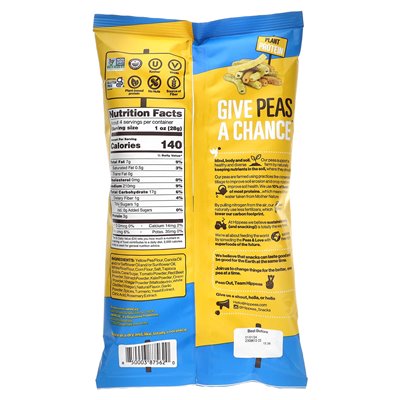 Hippeas, Gemüse-Strohhalme, Rockin‘ Ranch, 3,75 oz (106 g)